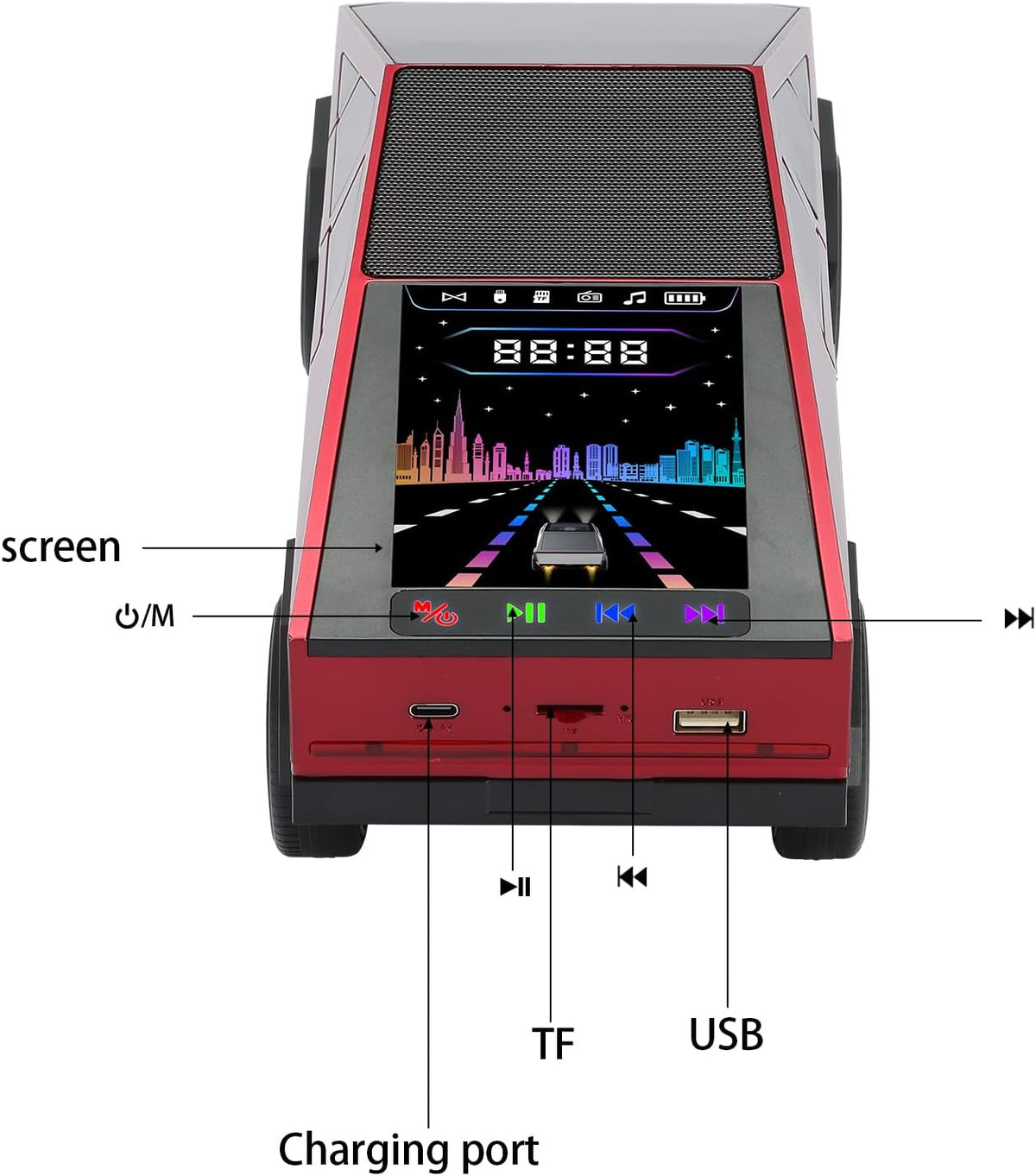 Pickup Truck Bluetooth Speaker