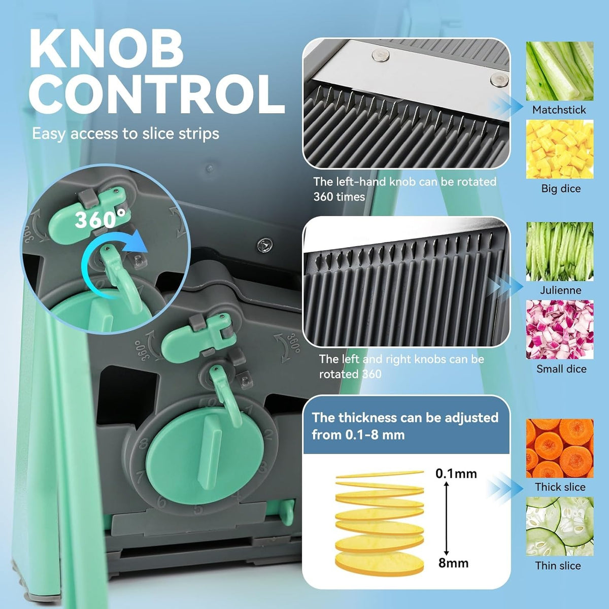 Vegetable Chopper Food Slicer